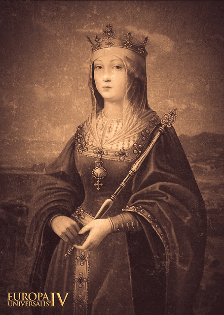 Queen Isabella I of Castil / PLATINA