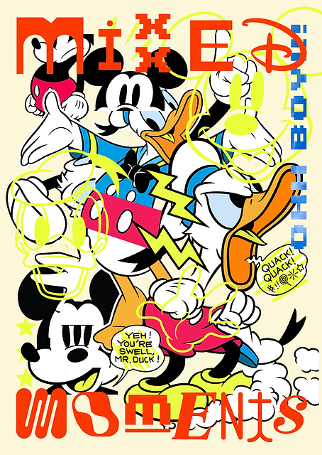 Mickey Mixed Moments / PLATINA