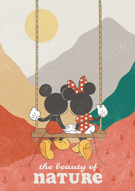 Mickey Minnie Nature / PLATINA