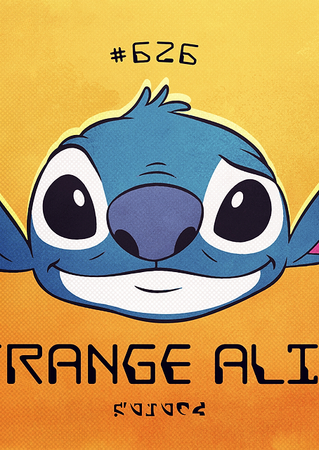 Stitch Strange Alien / PLATINA