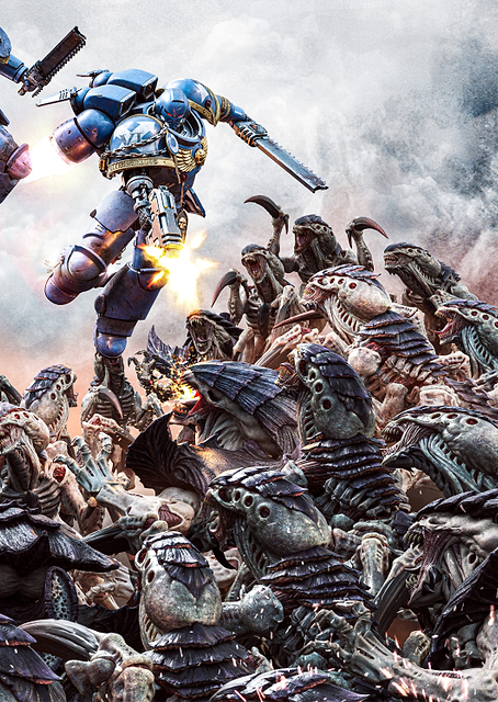 Space Marine 2 Right / PLATINA