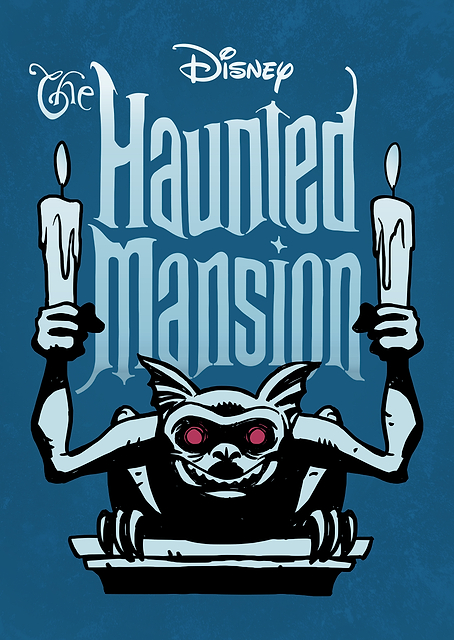 Haunted Mansion Candles / PLATINA