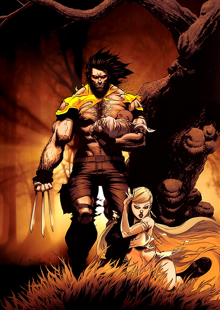 Emma Frost & Wolverine / PLATINA
