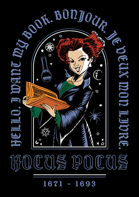 Hocus Winifred Book / PLATINA