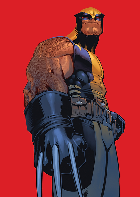 X-Men Stylized Wolverine / PLATINA