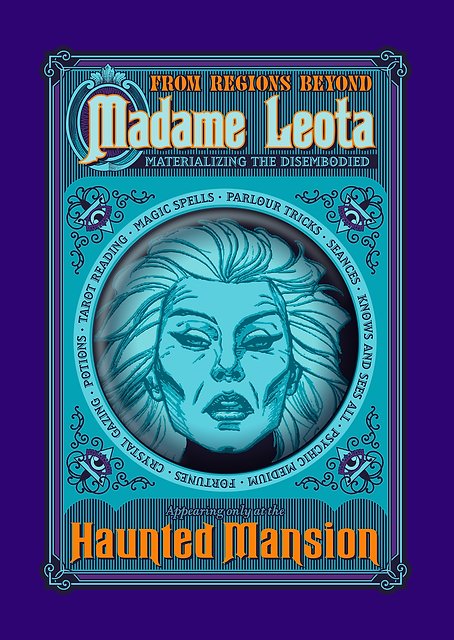 Madame Leota Poster / PLATINA