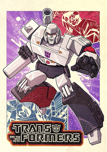 Megatron Comic / PLATINA