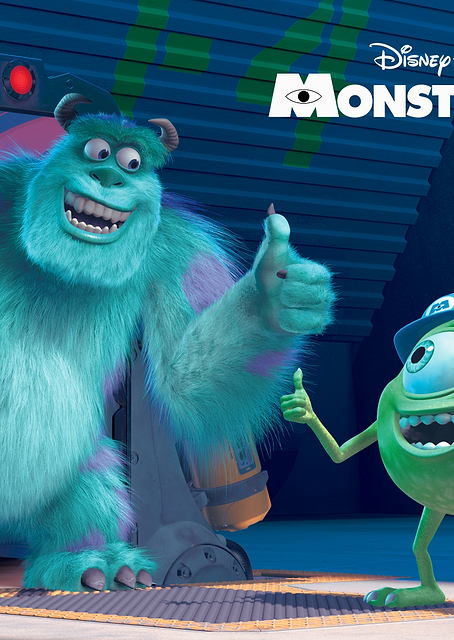 Monsters Inc. Mike & Sully / PLATINA