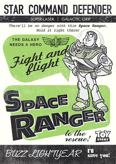 Space Ranger Retro Buzz / PLATINA