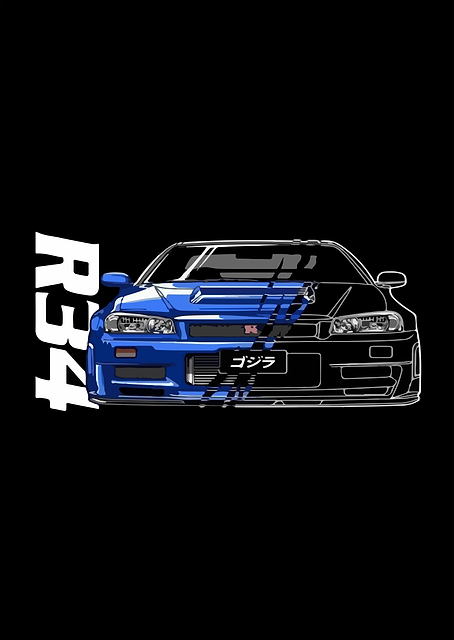 Nissan Skyline R34 / PLATINA