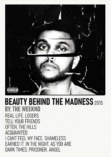 The Weeknd Album Cover / PLATINA