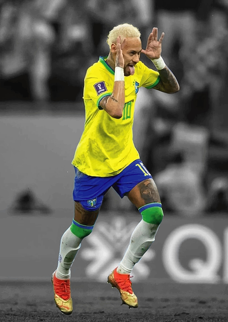 Neymar Jr. Celebration / PLATINA