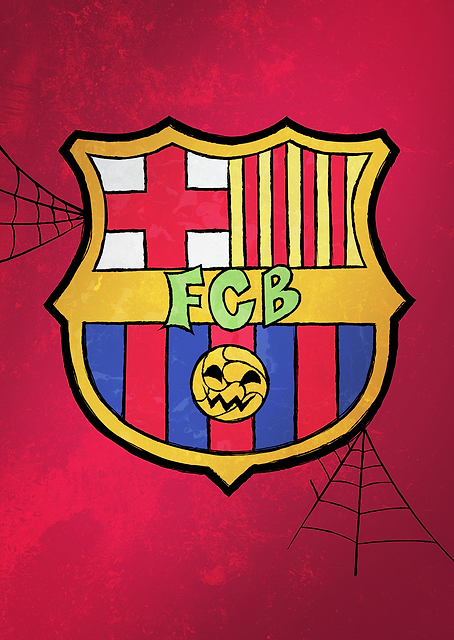 Cobweb Barca crest / PLATINA