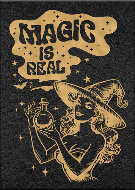 Magic is Real Witch / platina