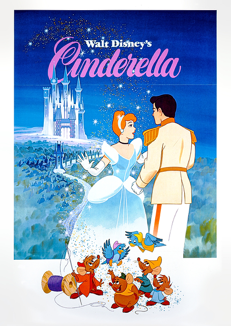 Cinderella Vintage Poster / PLATINA