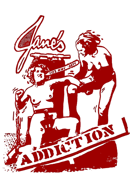 Jane's Addiction Chainsaw Art / platina