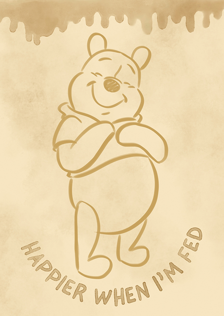 Pooh Happier When Fed / PLATINA