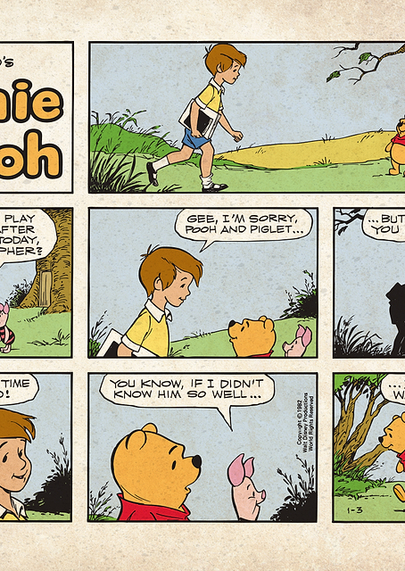 Winnie The Pooh Comic / PLATINA