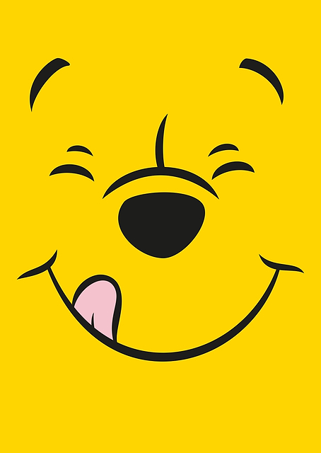 Winne The Pooh Face / PLATINA
