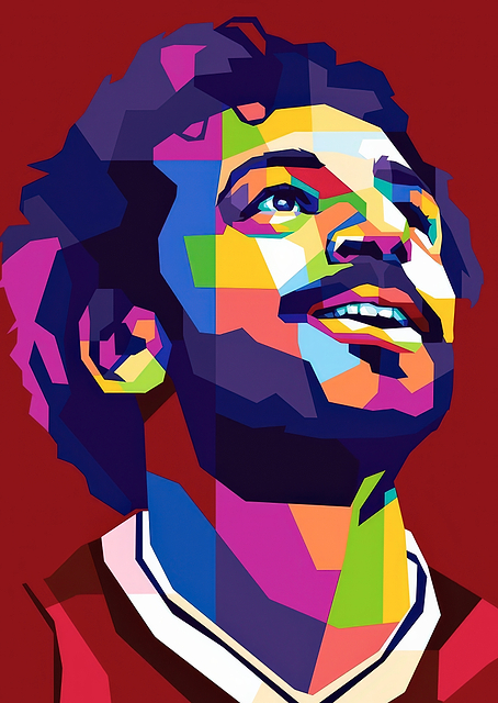 Mohamed Salah Portrait / PLATINA