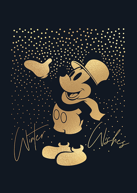 Mickey Winter Wishes / PLATINA