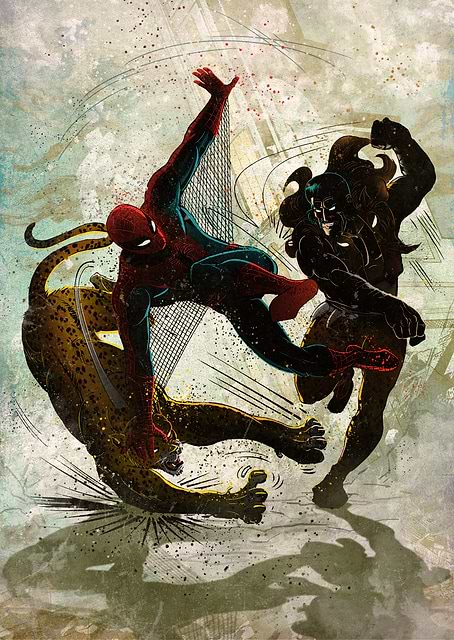 Dark Edition Spider-Man vs Kraven / platina