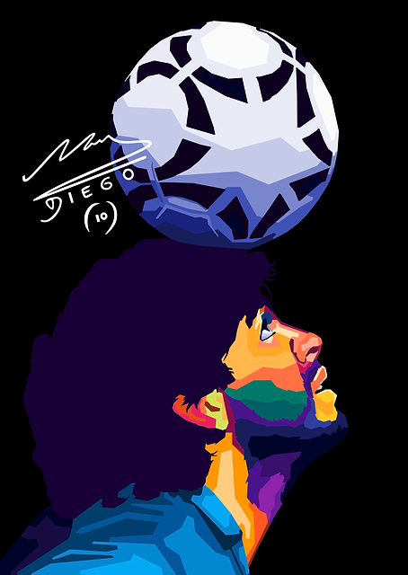 Diego Maradona Wpap Style / PLATINA