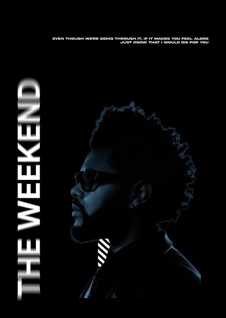 The Weeknd Portrait / platina
