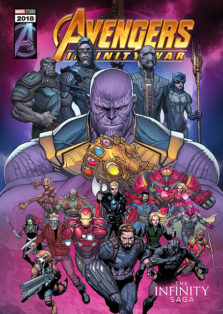 Infinity War Comic / platina