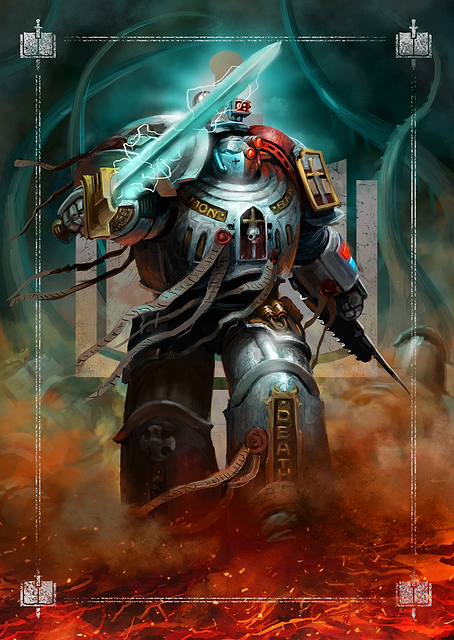Grey Knights Apothecary / PLATINA