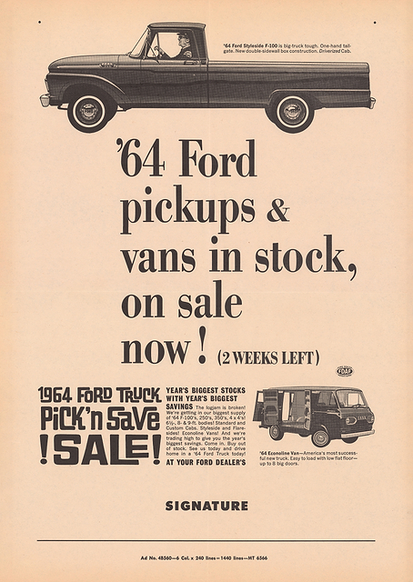 '64 Ford pickups & vans / PLATINA