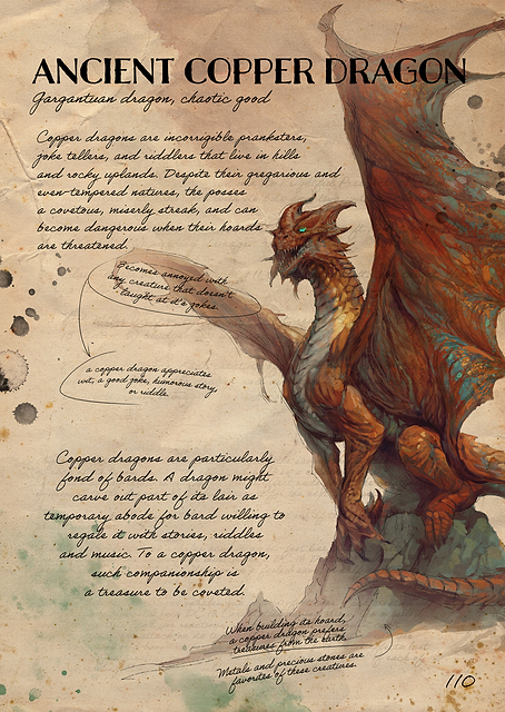 Ancient Copper Dragon / PLATINA