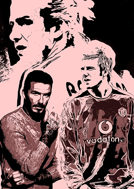 David Beckham Manchester United / PLATINA