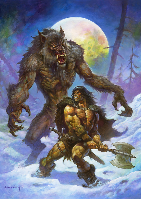 Conan vs Werewolf / PLATINA