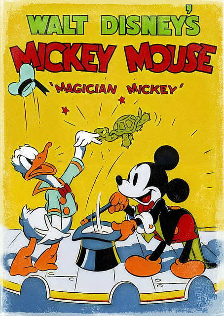 Magician Mickey Mouse / PLATINA