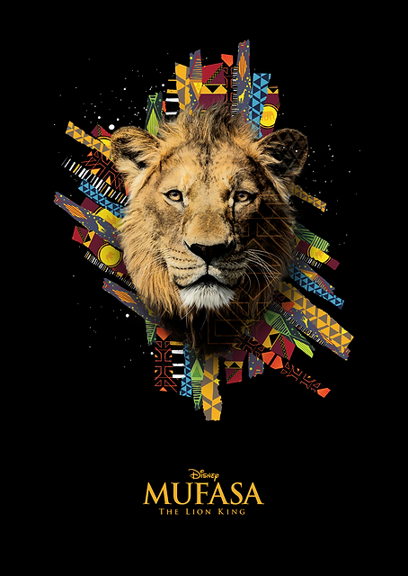 Colorful Pattern Mufasa / PLATINA