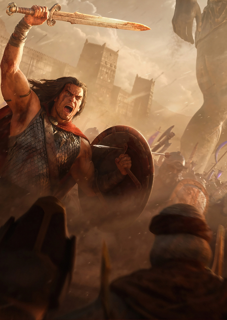 Conan in the battle / PLATINA