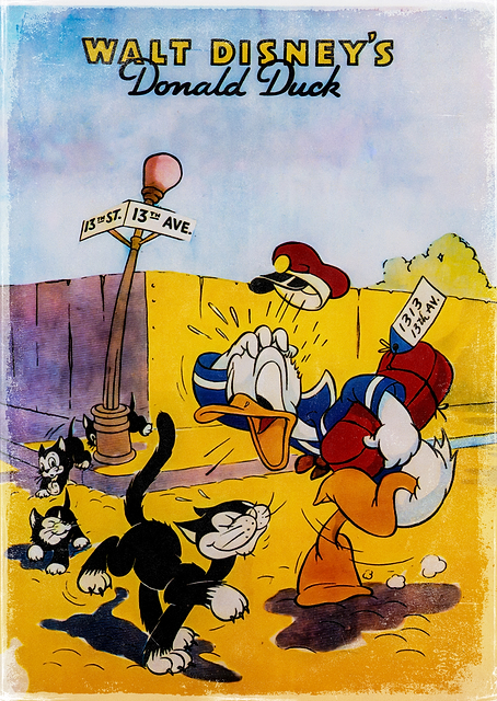 Bad Luck Donald Duck / PLATINA