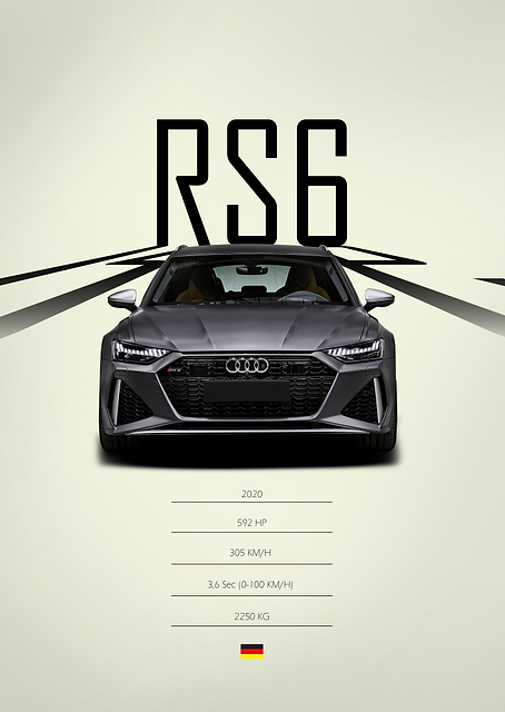 2020 Audi RS6 Avant / PLATINA