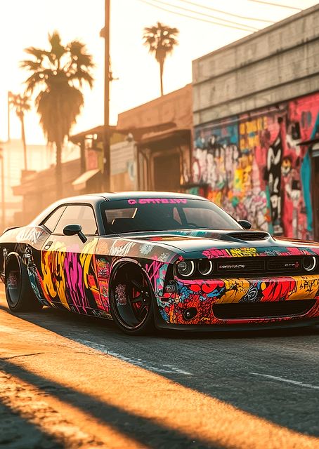 Custom Dodge Challenger / PLATINA