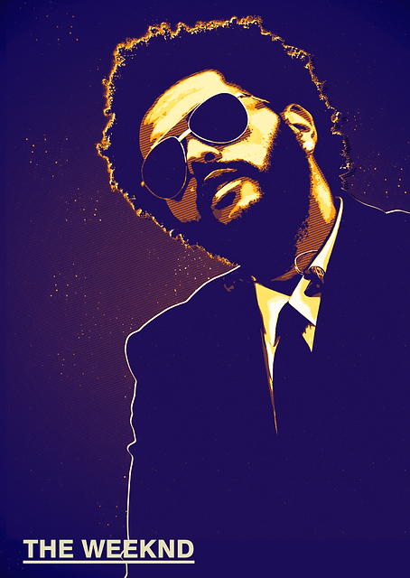 The Weeknd Portrait / platina