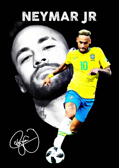 Neymar JR Brazil / PLATINA