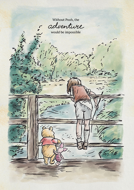 Adventure Pooh Piglet / PLATINA
