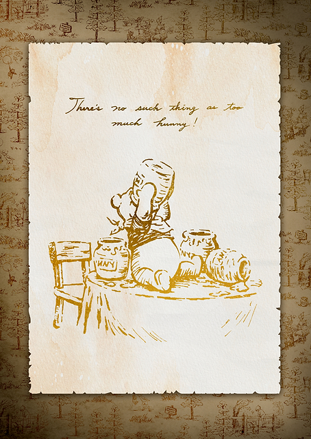 Pooh Too Much Honey / PLATINA