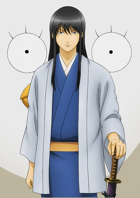 Gintama's Katsura Kotarou and Elizabeth / PLATINA