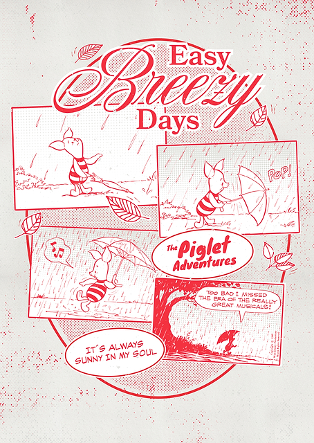 Piglet Breezy Comic / PLATINA
