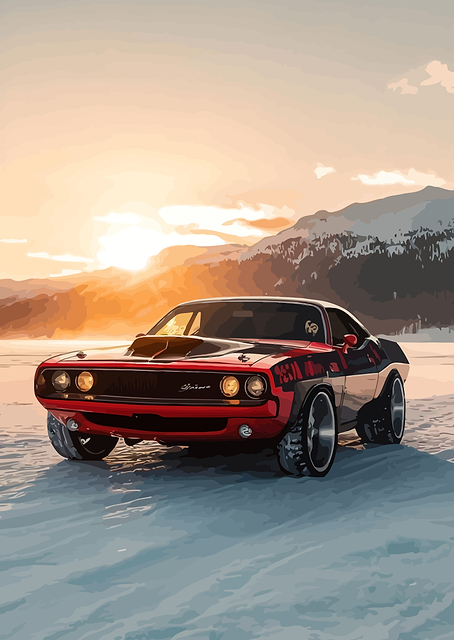 Dodge Challenger Sunset / PLATINA