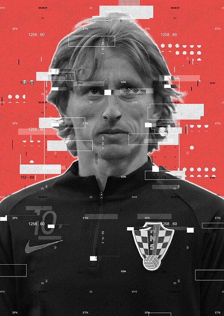 Luka Modric Croatia Jersey / PLATINA