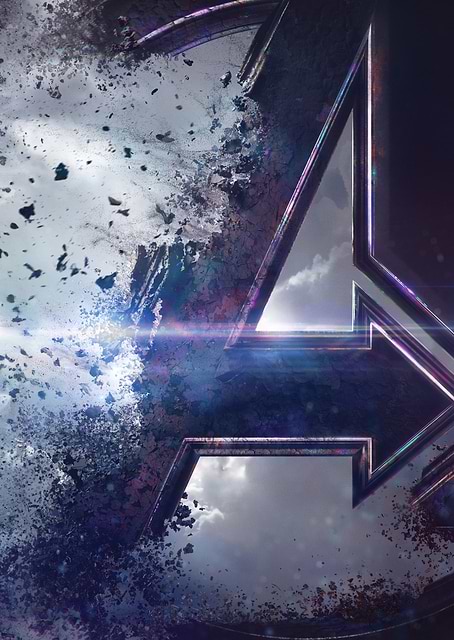 Avengers Endgame Poster / platina