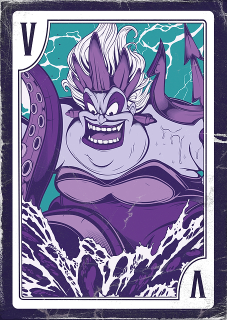 Ursula Portrait Card / PLATINA